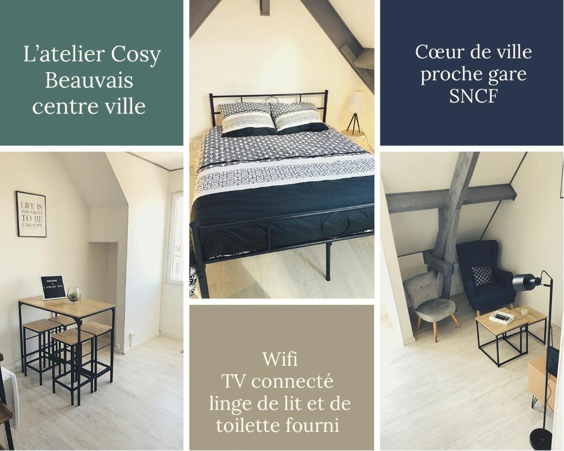 L'Atelier Cosy Apartment Beauvais Bagian luar foto